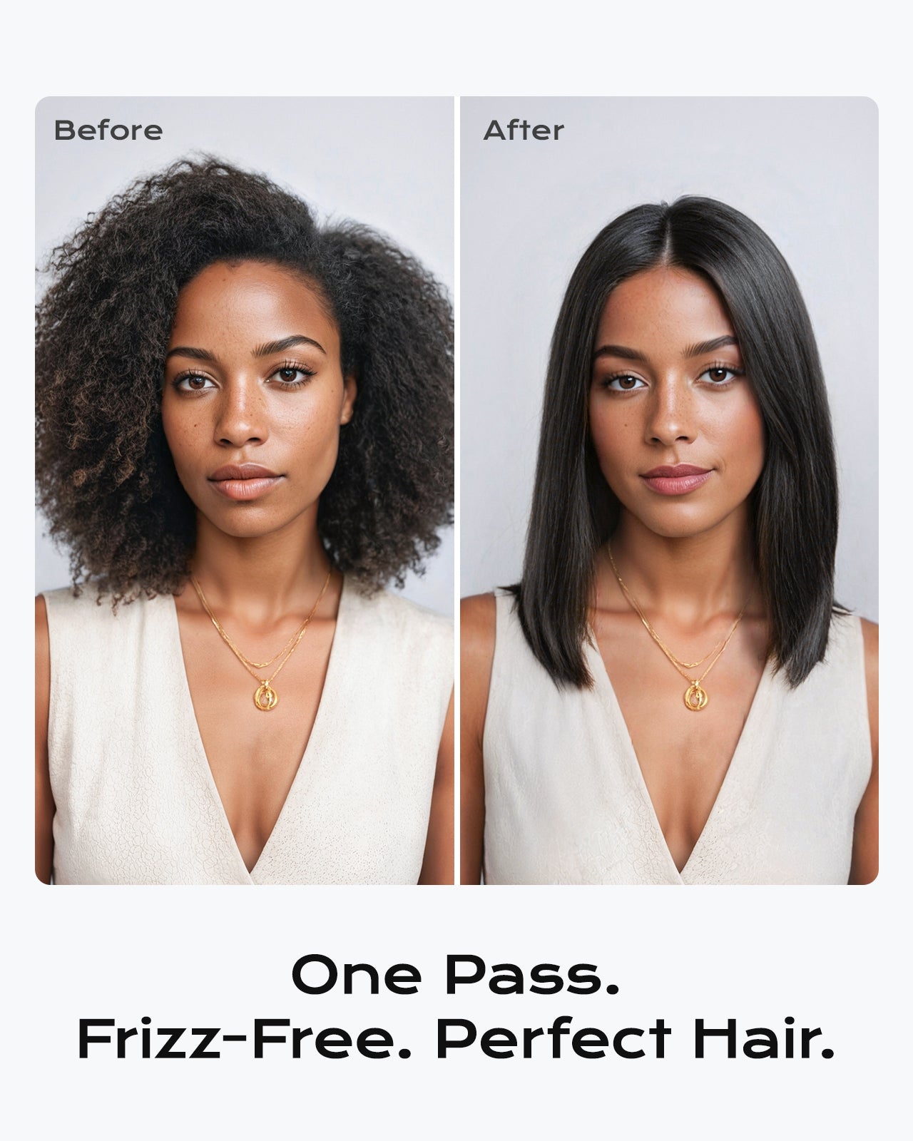 Powerful tech for Frizz-Free Hair